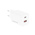 Ładowarka Movano GaN 45W USB-C PD + USB-A (white)