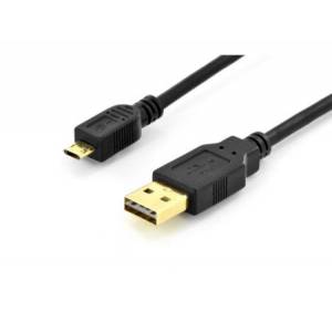 Kabel USB micro USB reversible / dwustronny Assmann AK-300122-010-S 1,0m czarny