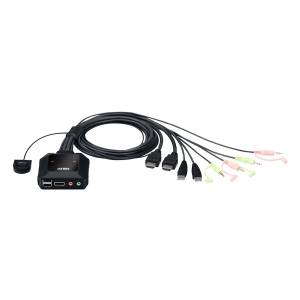 Przełącznik KVM ATEN CS22H HDMI 4K audio