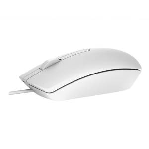 Mysz przewodowa USB Dell MS116 biała