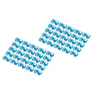 Klips do wtyku RJ45 100szt niebieski Digitus A-CC-B