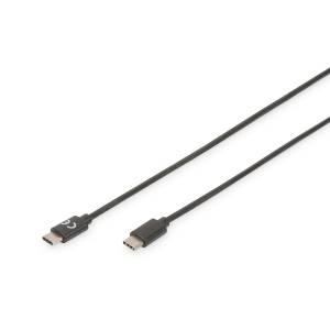Kabel USB 2.0 C - USB C 1,8m Digitus AK-300138-018-S