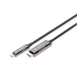 Kabel USB-C -> HDMI 4K AOC 20m Digitus AK-330150-200-S
