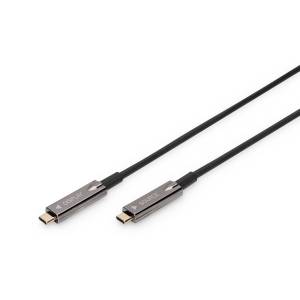 Kabel optyczny USB-C AOC 4K 60Hz 15,0m Digitus AK-330160-150-S