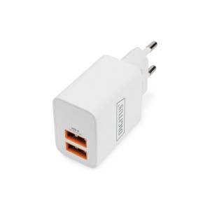 Ładowarka USB-A x2 15,5W Digitus DA-10061