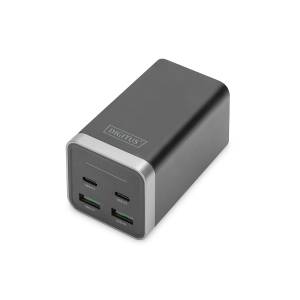 Ładowarka sieciowa GaN USB A x2 USB-C x2 PD 65W Digitus DA-10180