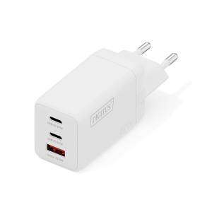 Ładowarka sieciowa zasilacz 67W GaN II USBA x1 USBC x2  Digitus DA-10303