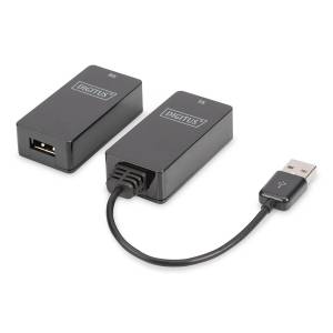 Kabel USB 1.1 A-A przedłużacz UTP 45m Digitus DA-70139-2