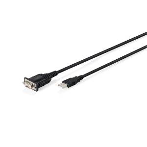 Konwerter USB 2.0 -> RS-232 chipset FTDI FT232RNL kabel 1,8m Digitus DA-70172 Konwerter USB 2.0 -> RS-232 chipset FTDI FT232RNL kabel 1,8m Digitus DA-70172