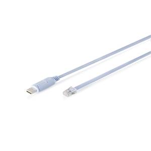 Konwerter USB 2.0 -> RJ45 do konsoli chipset FTDI FT232RNL kabel 1,8m Digitus DA-70173 Konwerter USB 2.0 -> RJ45 do konsoli chipset FTDI FT232RNL kabel 1,8m Digitus DA-70173