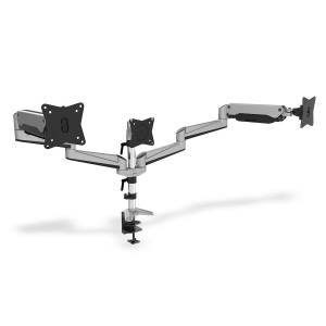 Ramię do monitora LCD ze sprężyną gazową Digitus DA-90363 potrójne do 27"