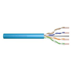 Kabel instalacyjny kat.6A U/UTP Dca AWG 23/1 305m niebieski Digitus DK-1614-A-VH-305