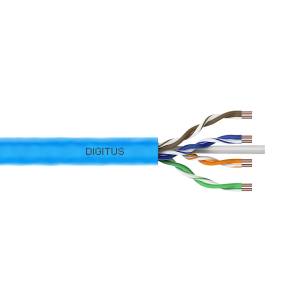 Kabel instalacyjny kat.6A U/UTP B2ca AWG 23/1 LSOH 100m niebieski Digitus DK-1616-A-VH-1