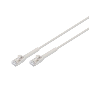 Patch cord F-FTP kat. 6A AWG 32/7 TPE-LSZH zginany 1,0m szary Digitus DK-1632-A-010B