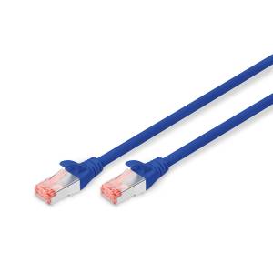 Patch cord S-FTP kat. 6 3,0m niebieski Digitus DK-1644-030/B
