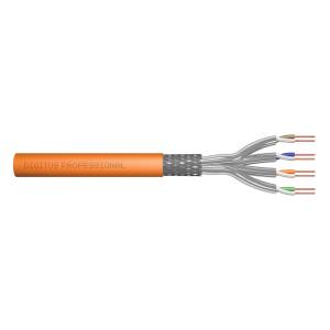 Kabel instalacyjny kat.7 S/FTP B2ca AWG 23/1 LSOH 500m pomarańczowy Digitus DK-1745-VH-5