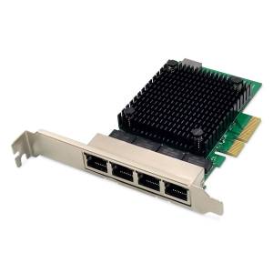 Karta PCI Express sieciowa 2.5Gbps 4-portowa Digitus DN-10136