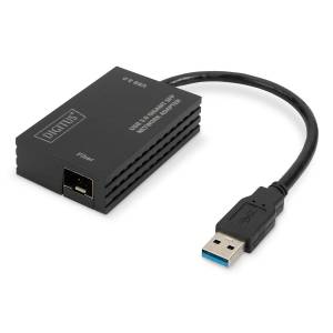 Karta sieciowa USB 3.0 -> światłowód Gigabit SFP Digitus DN-3026