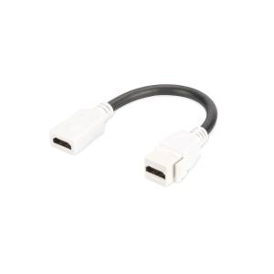 Moduł keystone HDMI 2.0 łącznik z kablem 12cm Digitus DN-93403