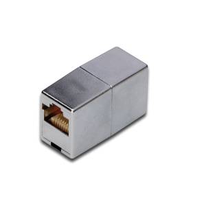 Adapter RJ45/RJ45 przelotka 1:1 kat. 5e ekranowany Digitus DN-93901