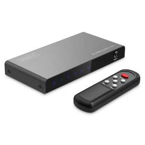 Przełącznik HDMI x3 4K/60Hz UHD HDR 18 Gbps HDCP 2.2 Digitus DS-55331
