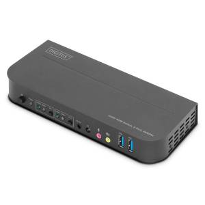 Przełącznik KVM HDMI 4K 2-portowy Digitus DS-12874