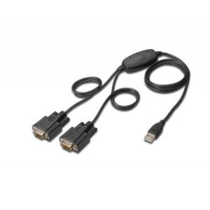Konwerter USB 2.0 -> RS-232 x2 Digitus DA-70158