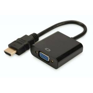 Konwerter HDMI -> VGA audio mini jack Digitus DA-70461