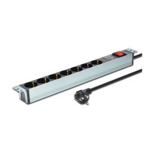 Listwa zasilająca 19" 7-gniazd wyłącznik 2m Digitus DN-95407