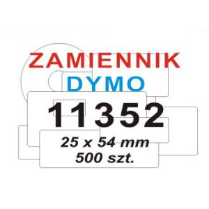 Etykieta Dymo 11352 25 x 54 mm biała adresowa zamiennik