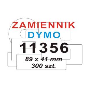 Etykieta Dymo 11356 89 x 41 mm biała uniwersalna zamiennik