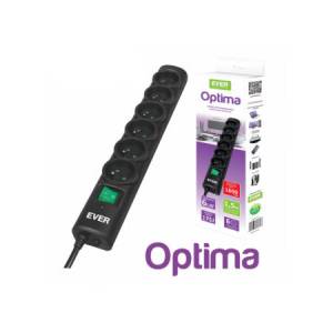 Listwa antyprzepięciowa EVER Optima 1,5m
