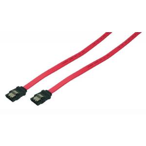 Kabel Serial ATA / SATA 0,5m metalowe zatrzaski