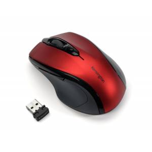 Mysz bezprzewodowa USB Kensington Pro Fit Mid Size Wireless Ruby Red Mouse K72422WW