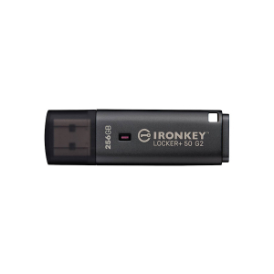 Pamięć USB 3.2 Gen 1 Kingston IronKey Locker+ 50 G2 USB-A AES-256 Encrypted 256GB IKLP50G2/256GB