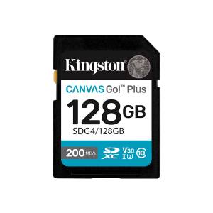 Karta pamięci Kingston Canvas Go! Plus SD 200/100MB/s SDG4/128GB