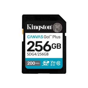 Karta pamięci Kingston Canvas Go! Plus SD 200/100MB/s SDG4/256GB