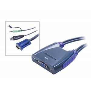 Przełącznik KVM ATEN CS-64US / CS64US mini kable