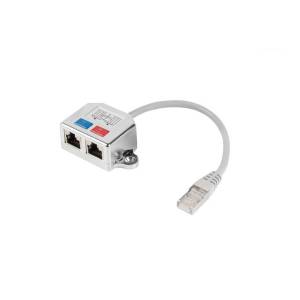 Rozdzielacz RJ45 Lanberg AD-0026-S