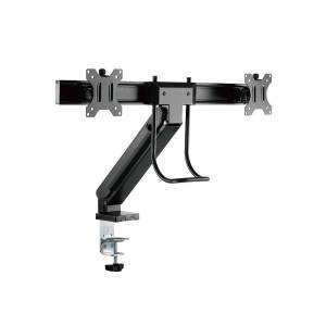 Ramię do monitora LCD ze sprężyną gazową Logilink BP0102 podwójne