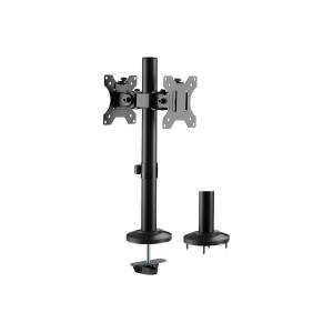 Ramię do monitora LCD kolumnowe Logilink BP0109 podwójne