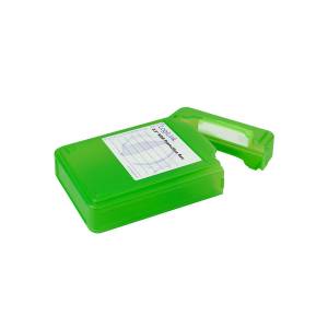 Etui plastikowe do dysku 3,5" LogiLink UA0133G zielone