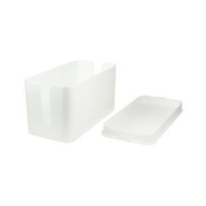 Organizator pudełko na kable 235 x 115 x 120mm białe LogiLink KAB0061