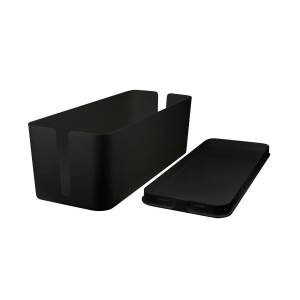 Organizator pudełko na kable 407 x 157 x 133,5 mm czarne LogiLink KAB0062