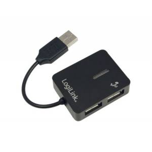 Hub USB2 x4 pasywny LogiLink UA0139 mini