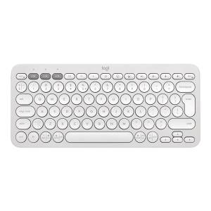 Klawiatura Logitech Pebble Keys 2 K380s bluetooth multi-device biel tonalna 920-011852