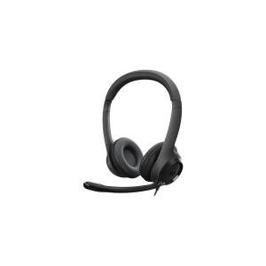 Słuchawki z mikrofonem USB Logitech H390 USB czarne 981-000406