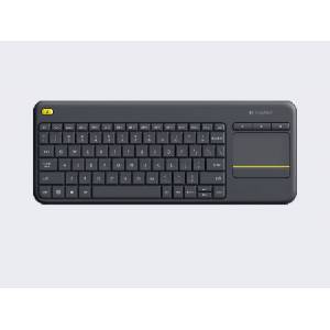 Klawiatura Logitech Wireless Touch Keyboard K400 Plus black