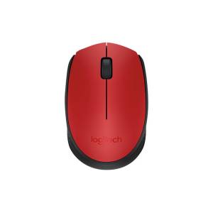 Mysz bezprzewodowa USB Logitech M171 czerwona
