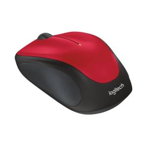 Mysz bezprzewodowa USB Logitech M235 czerwona